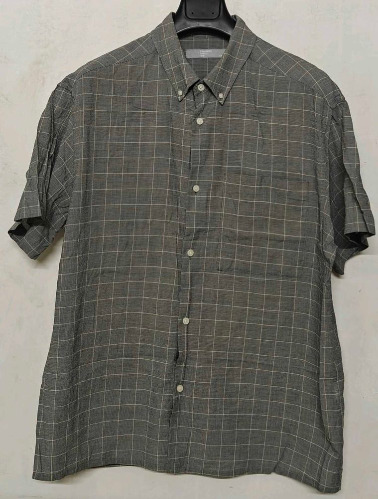 🔥 Price Drop Men's Checked Short Sleeve Summer Sh