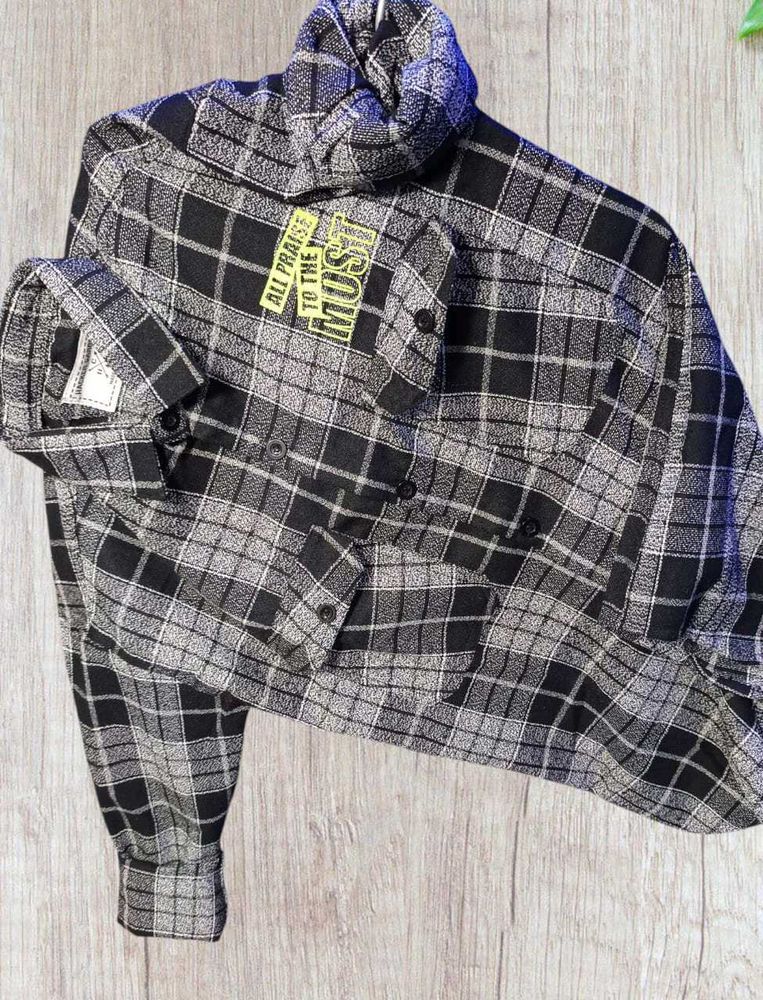 Men's Checked Casual Shirt Size XL