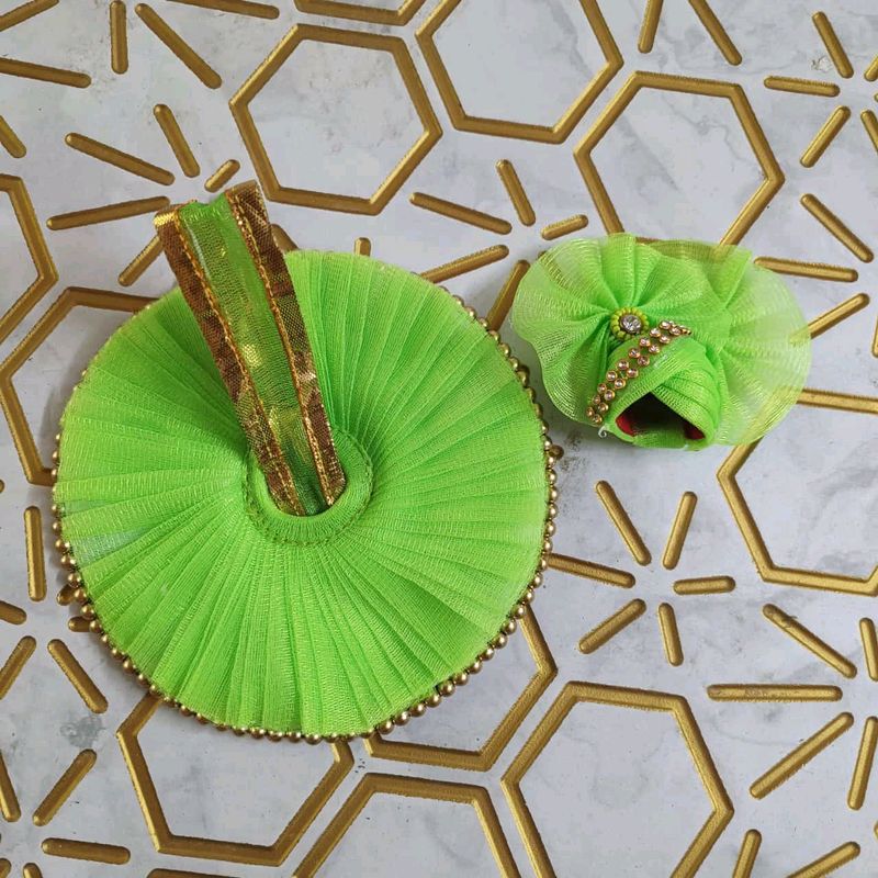 Ladoo Gopal Dress (Green)