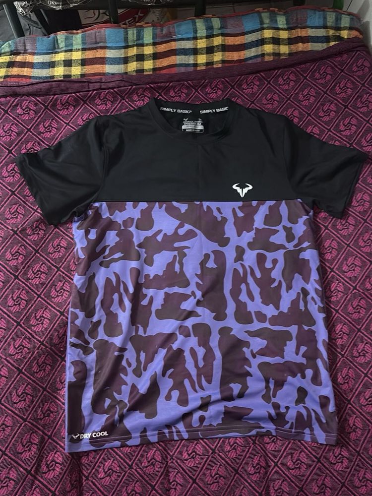BASICS Men's Camo Print T-Shirt