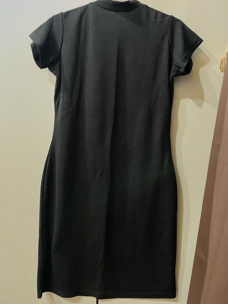 Classic Black Sheath Dress