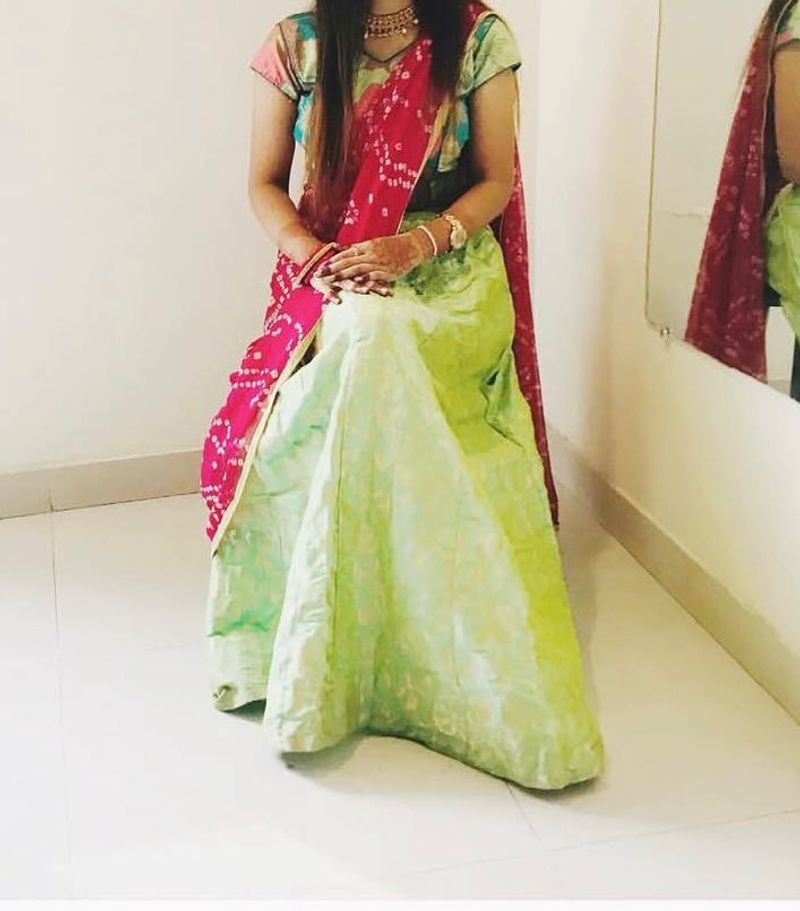 Vibrant Lehenga Choli Set without duppata