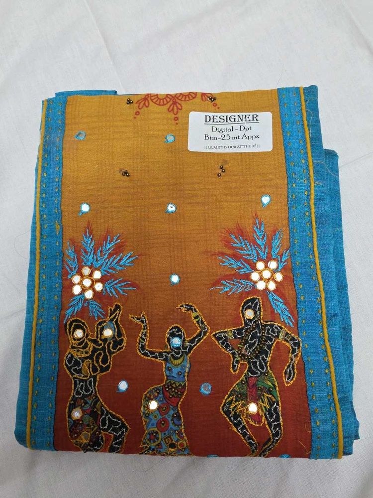 Designer Digital Print Dress Material