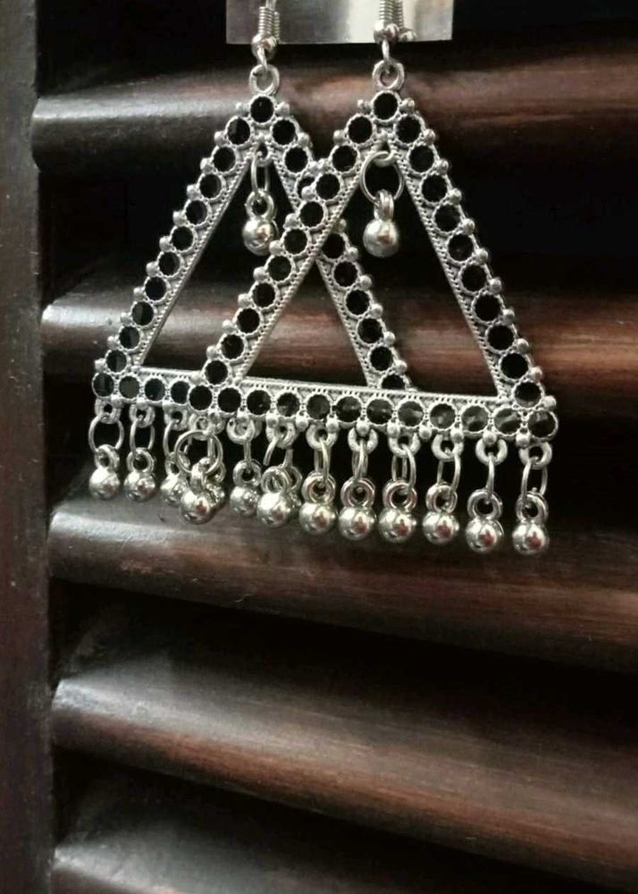 Triangle Dangle Earrings