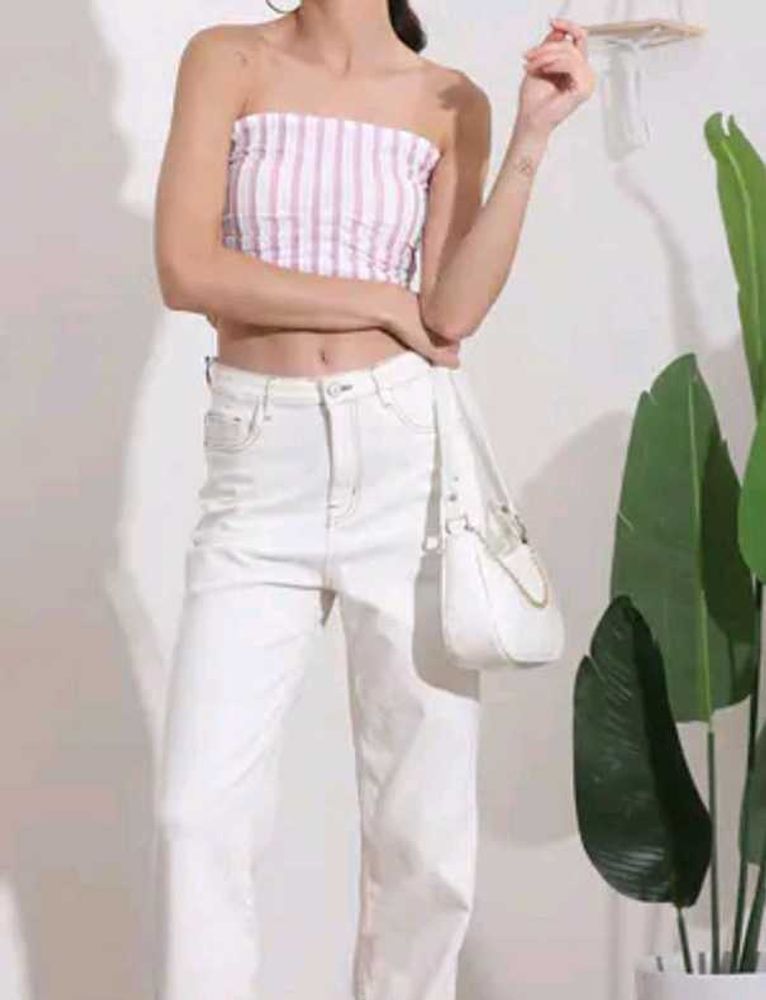 Striped Tube Top