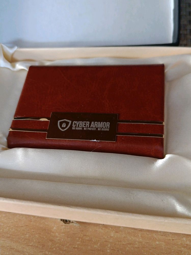 Cyber Armor Business Card Holder