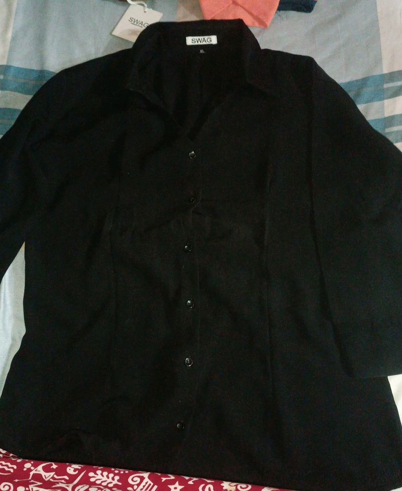 Black Formal Shirt