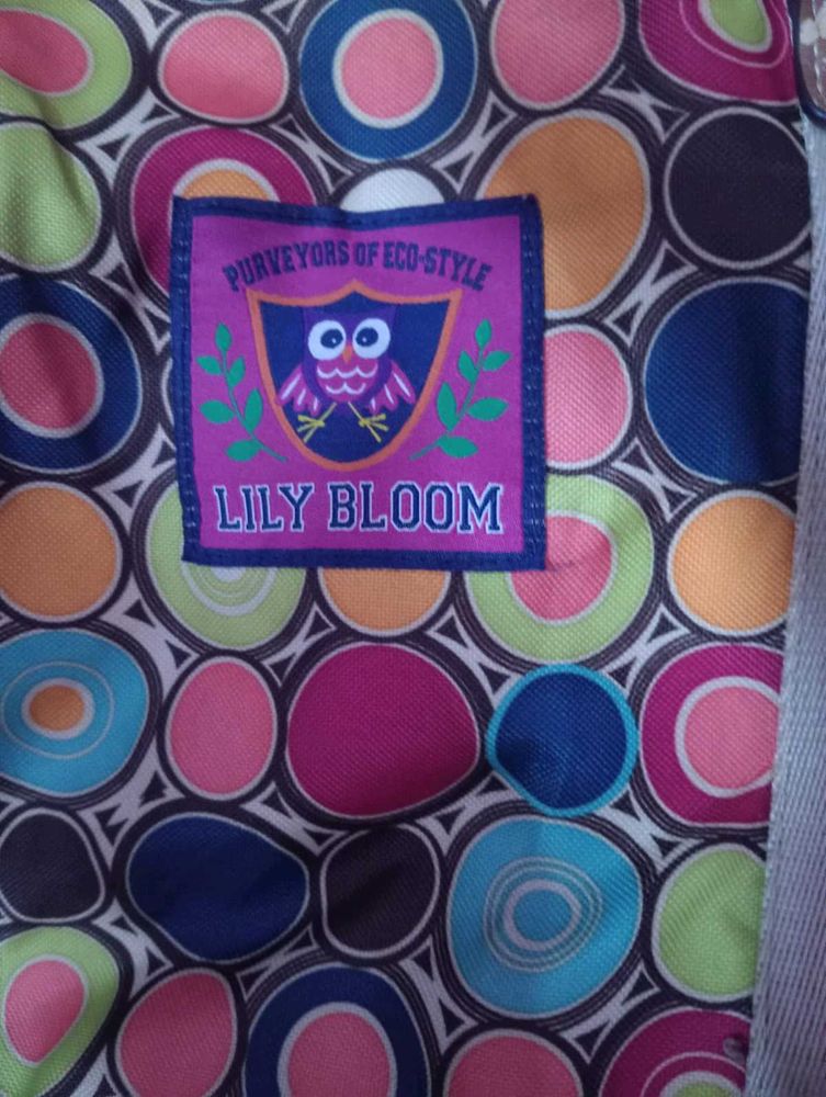 Lily Bloom Colorful Patterned Bag