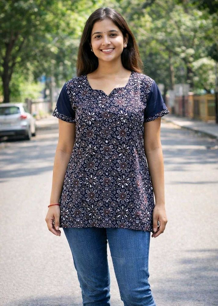 Gujarati Embroidered Unused Kurta