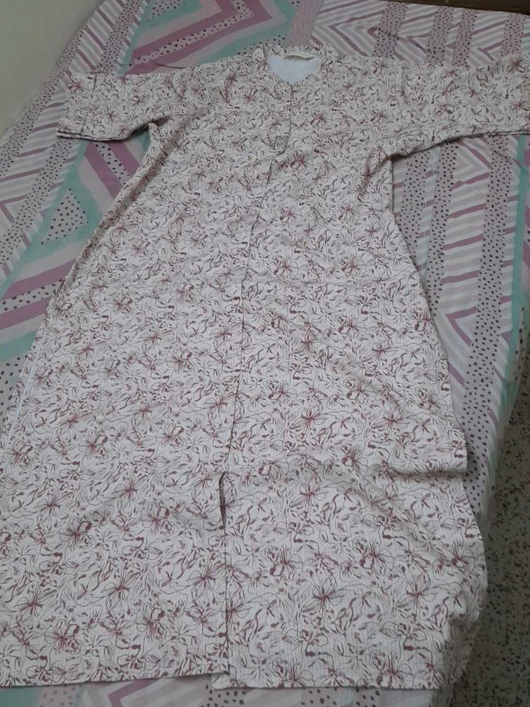 Floral Print Kurta 2xl