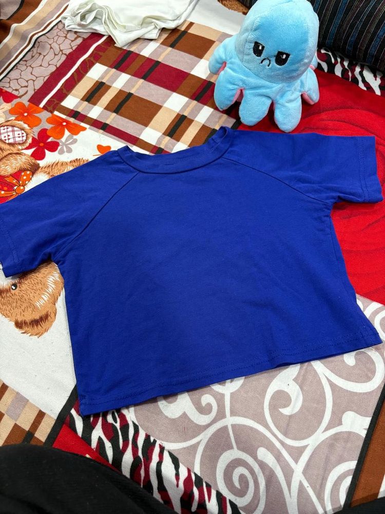 Royal Blue Basic T-Shirt