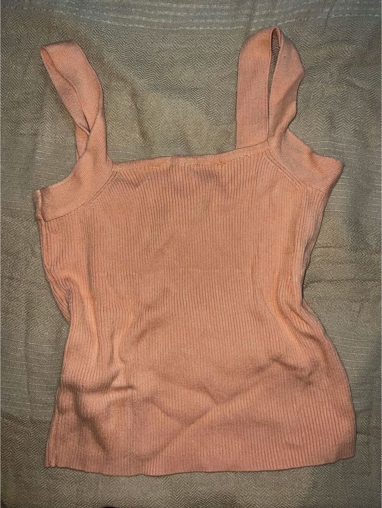 Ribbed Knit Tank Top
