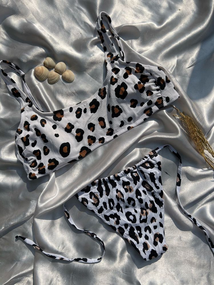 Leopard Print Bikini Set