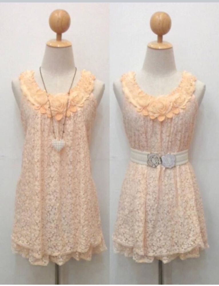 Imported Lace Top With Lining And Layer
