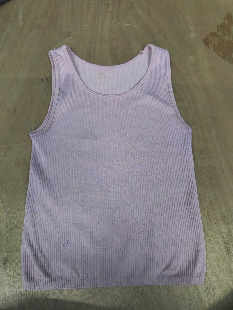 MAX Ribbed Lilac Tank Top