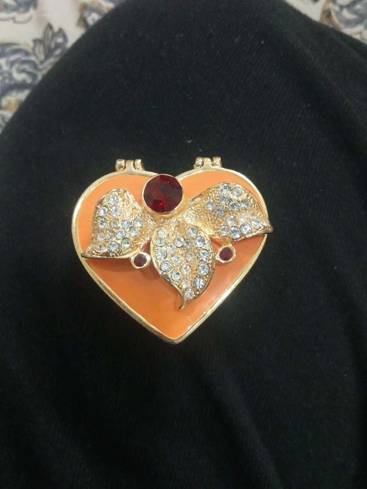 vintage Heart Shape trinket box