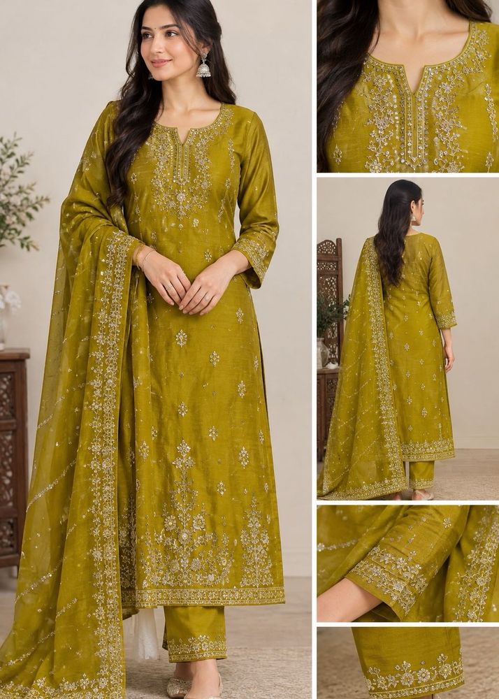 Elegant Embroidered Kurta Set