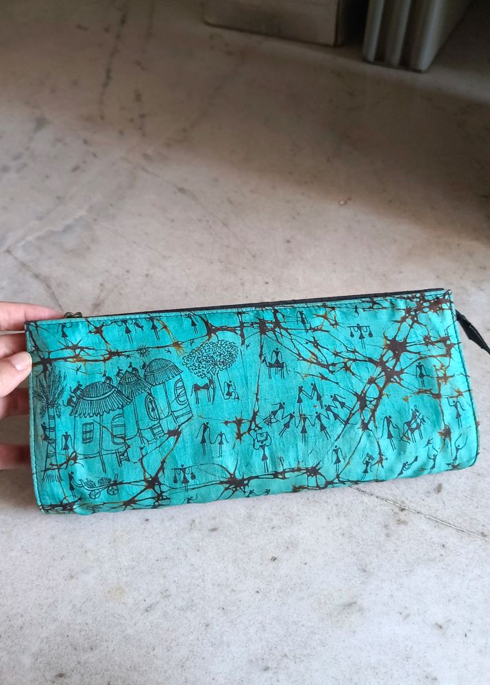 Pure Silk Clutch (Boutique piece)