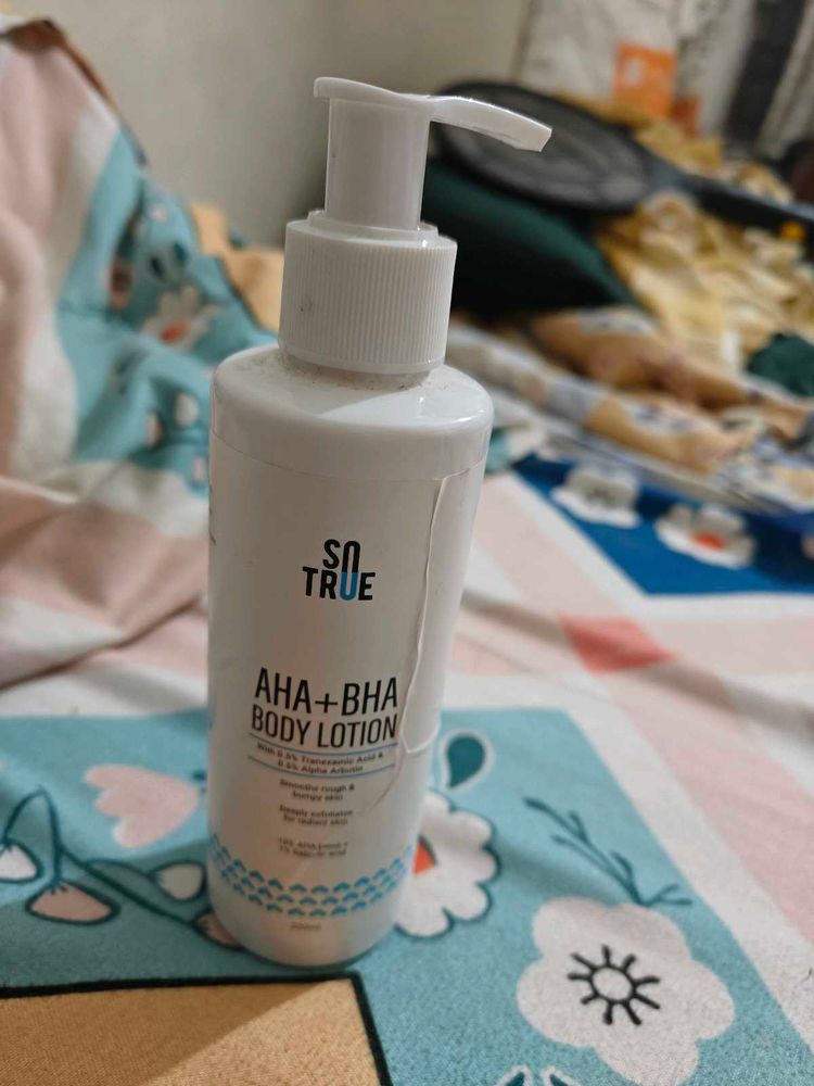 So True AHA+BHA Body Lotion Peau Care