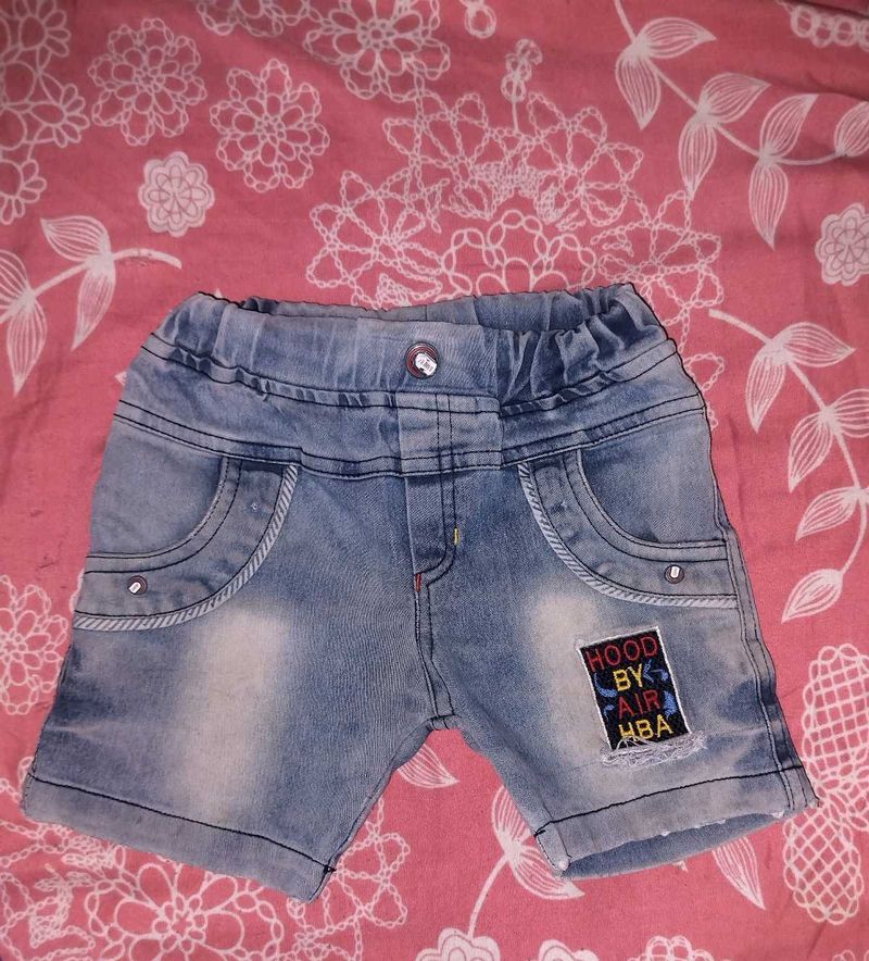 Cute Denim &amp; premium Cotton Shorts for Boys