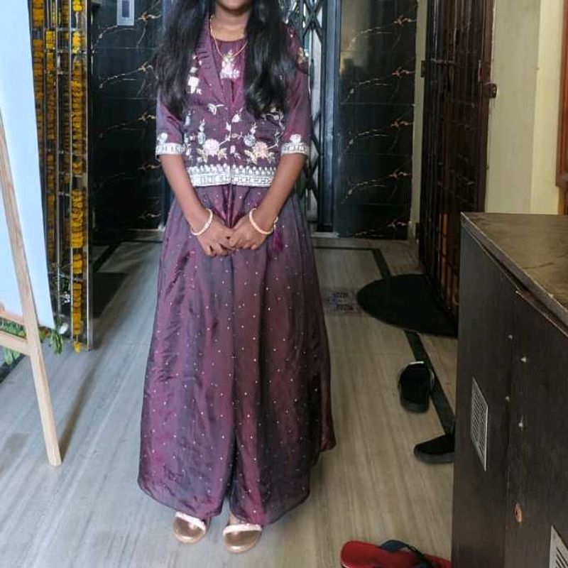 Elegant Embroidered Kurta Set for girl 9-11