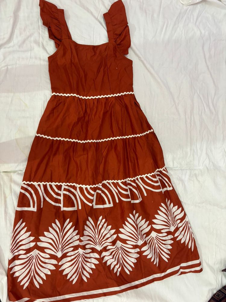 Rust Dress