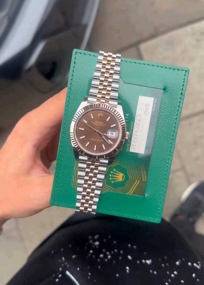 Rolex Datejust Chocolate Dial FOR MENS AT SALE