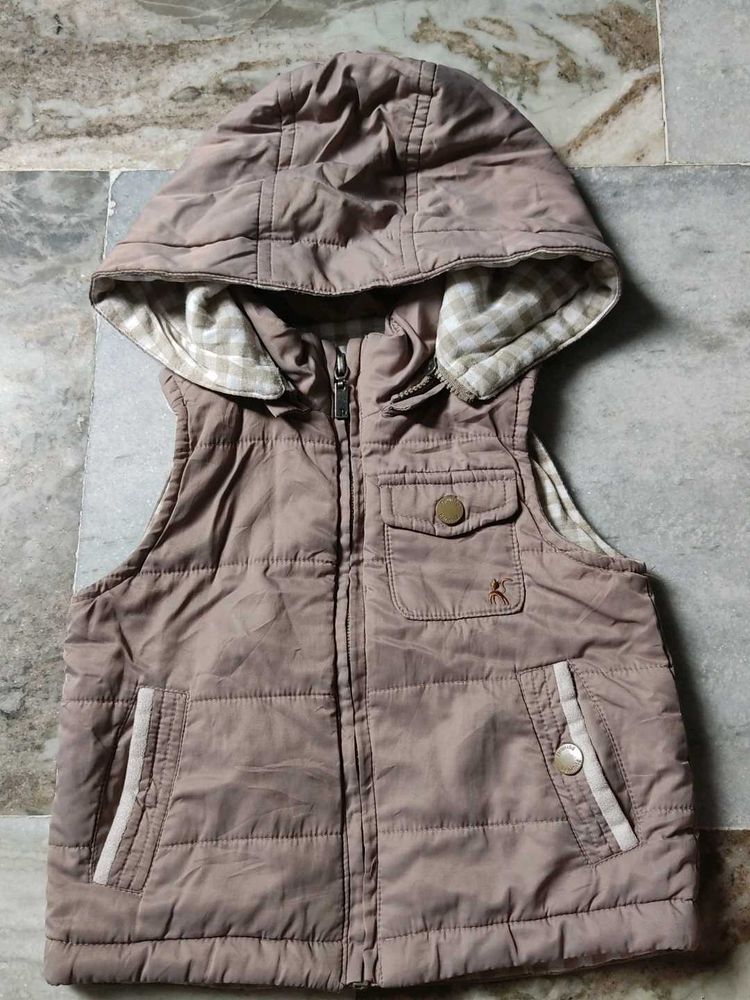 Cute Kids Hooded Vest