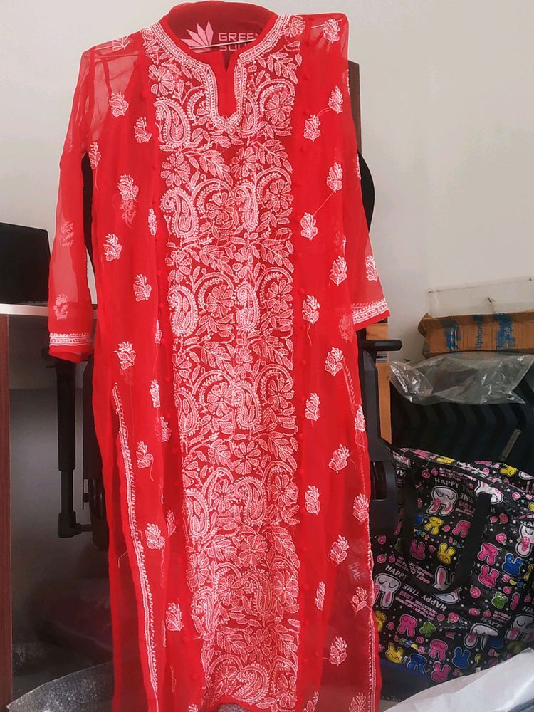 SALE 2 - Set of Lucknowi kurti with sharara