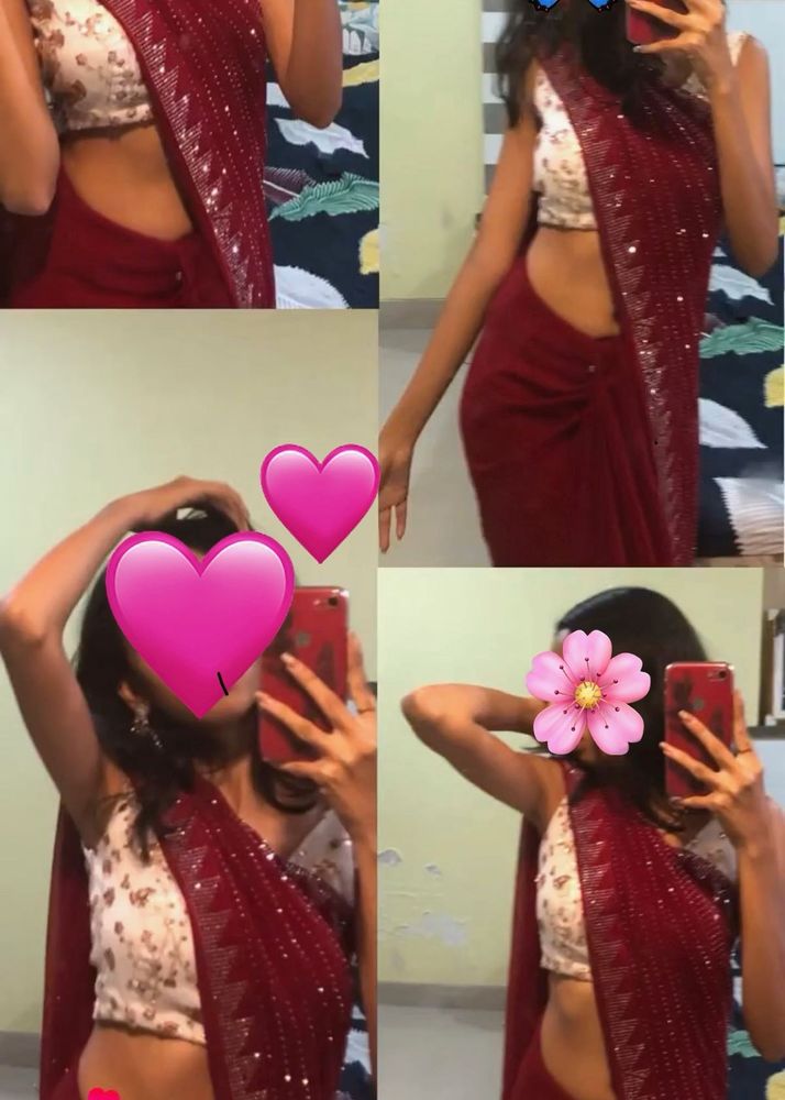 Stunning Sequin Saree