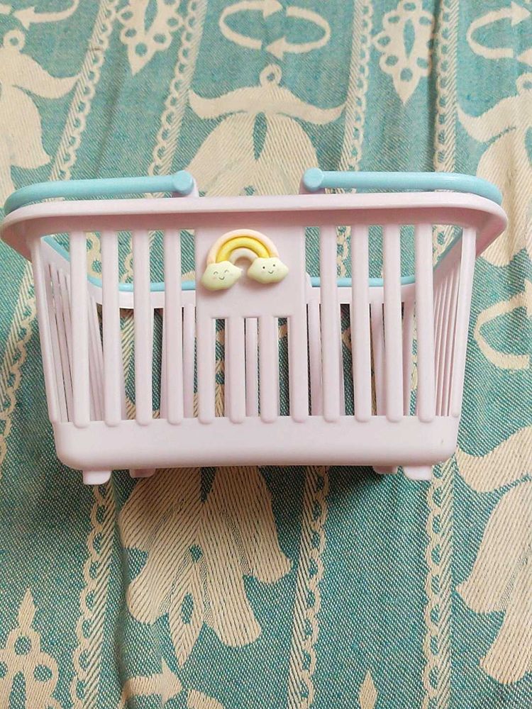 Cute baby pink Basket