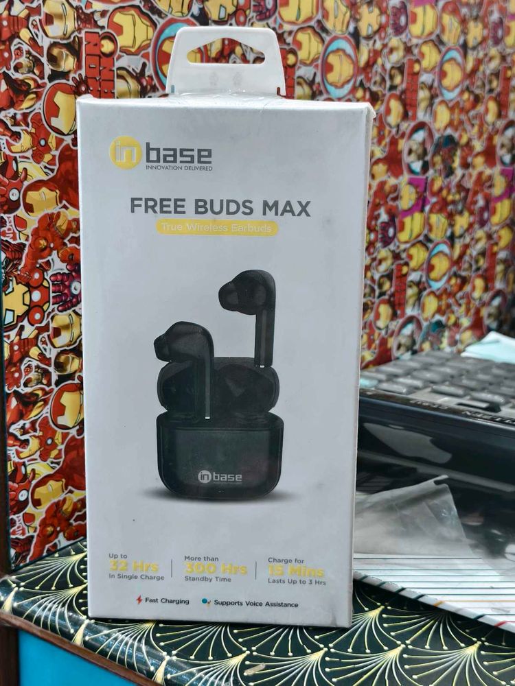 Brand new In Base Buds Max Earbuds