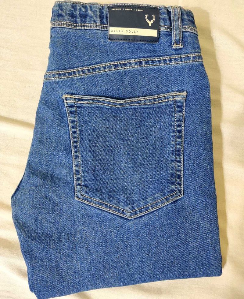 Allen Solly Blue Denim Jeans for age of 12-13 yrs