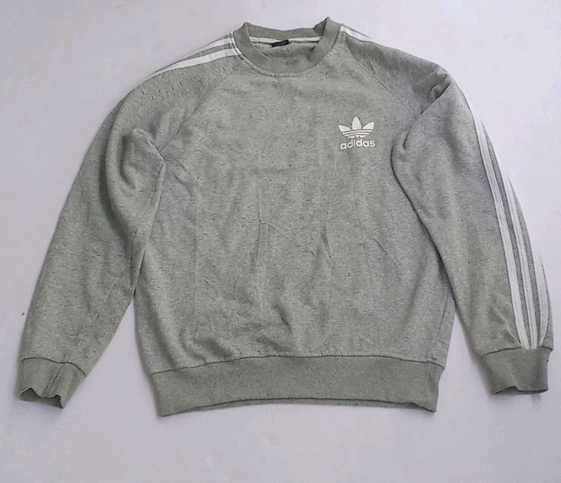Adidas Grey mens sweatshirt