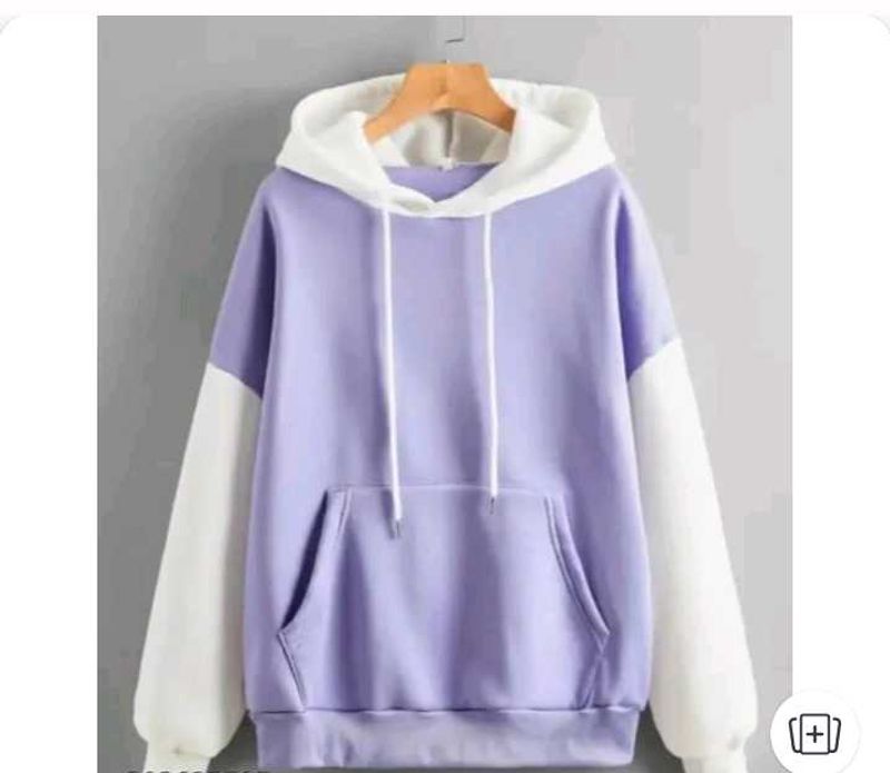 Lavender Colour Hoodie