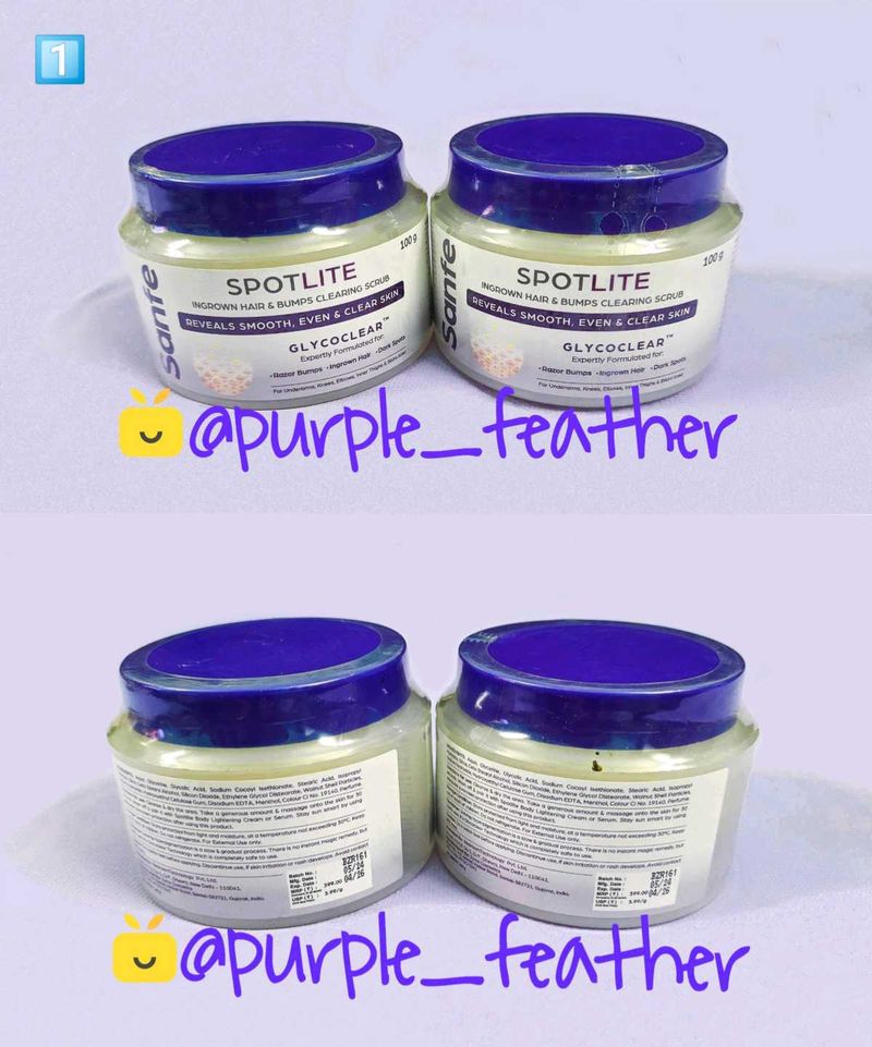 Sanfe Skincare Products