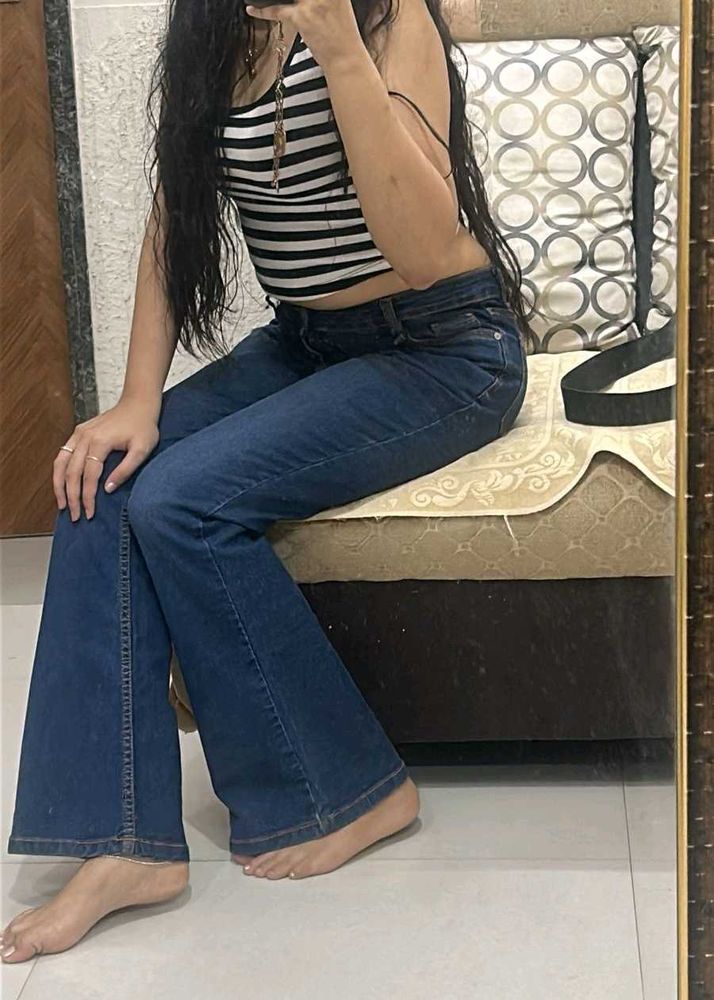 Women's bootcut Blue Denim Jeans