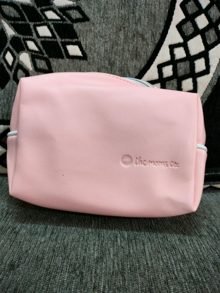 The Mom's Co. Pink Vanity Pouch