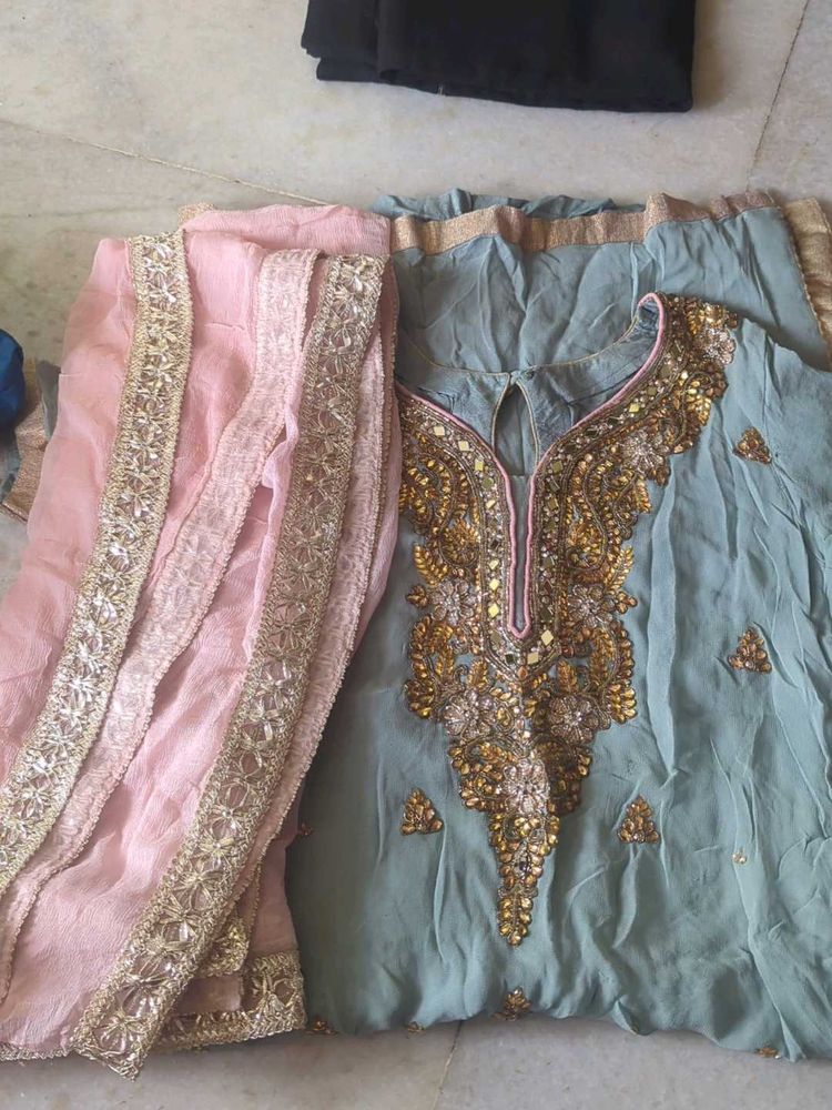 Elegant Embroidered Kurta Set