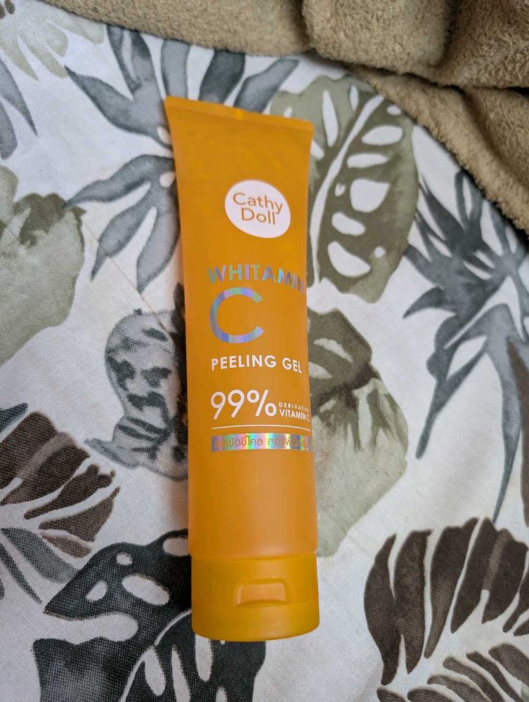 Cathy Doll Whitamin C Peeling Gel and eye mask fro