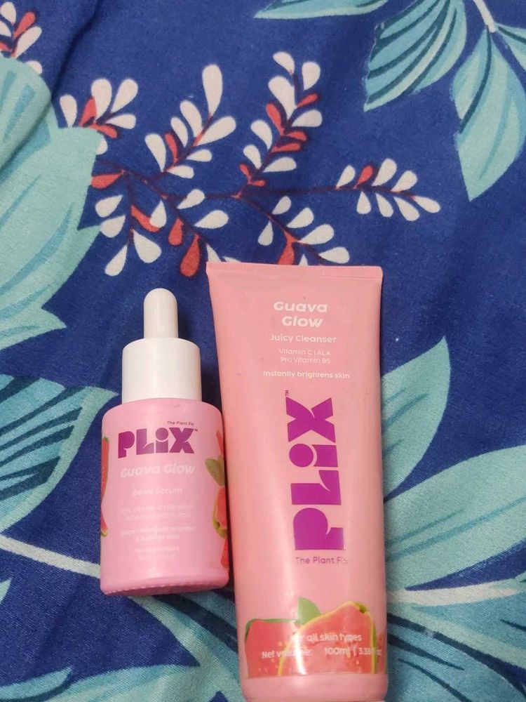 Plix Combo Of Face Serum &amp; Facewash