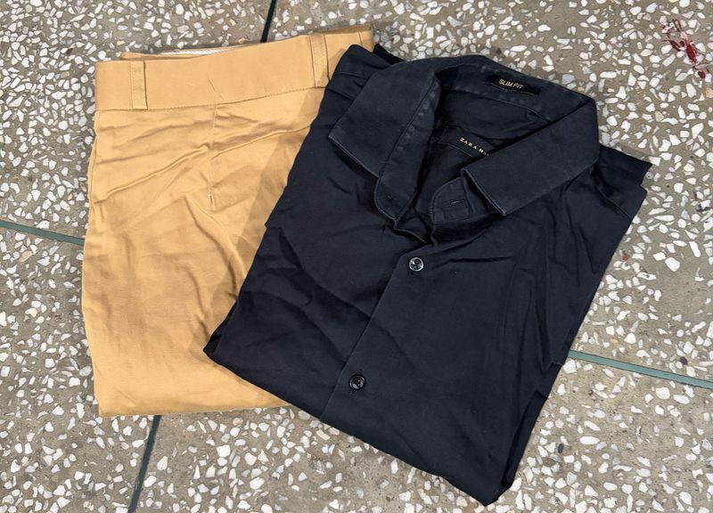 Men's Shirt &amp; Trousers Set