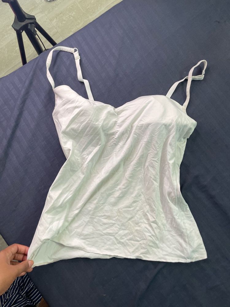 Comfortable White Camisole Top
