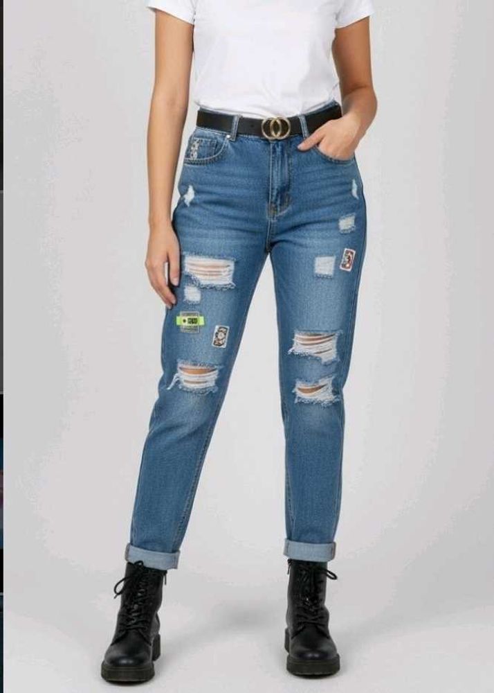 Hight Waist Denim Jeans