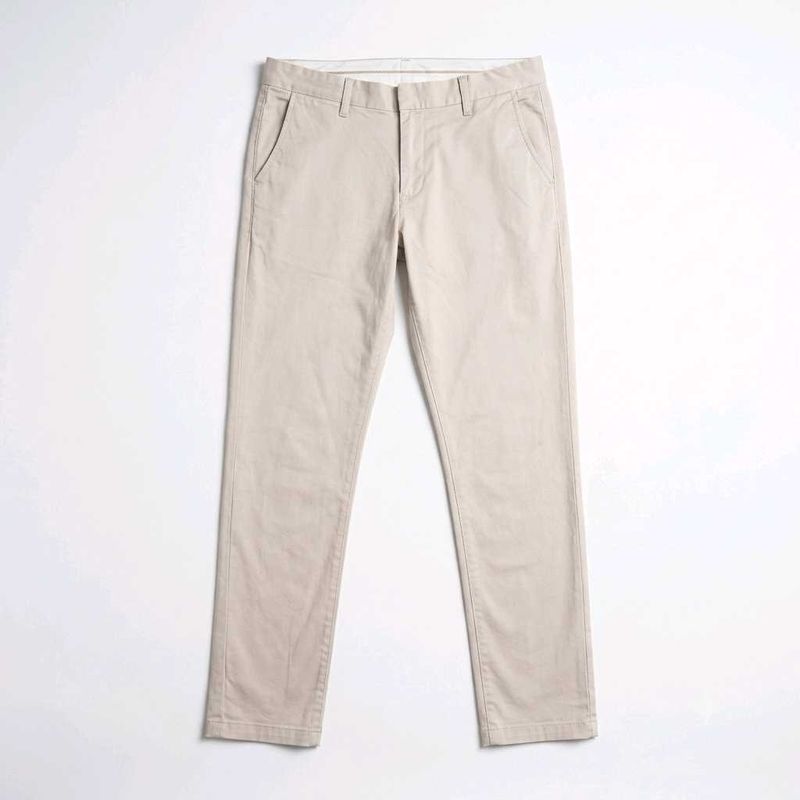 Classic Beige Chinos for Men