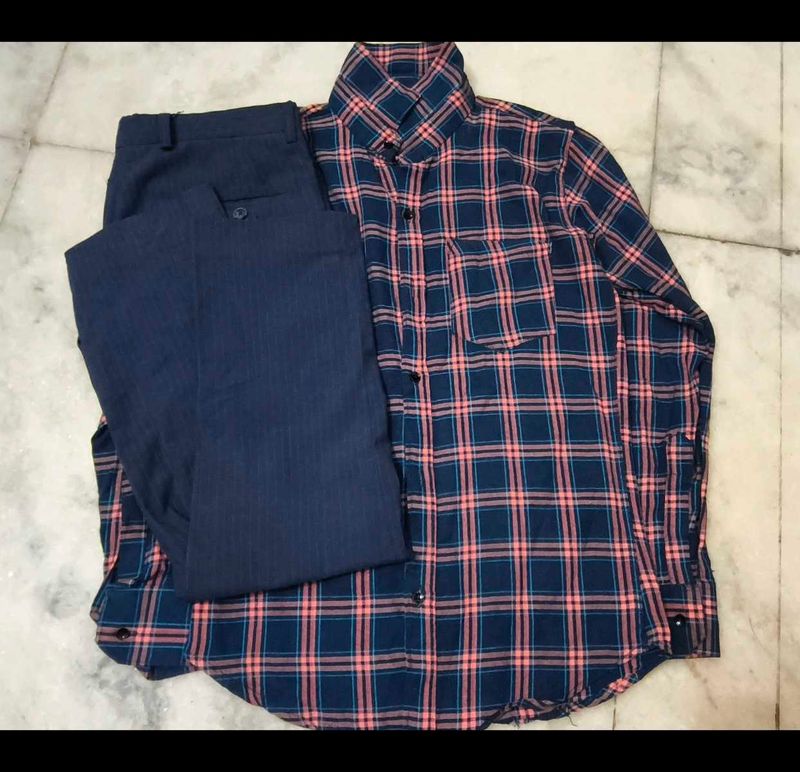 Stylish Shirt + Formal Pant Combo 🔥 Casual Smart