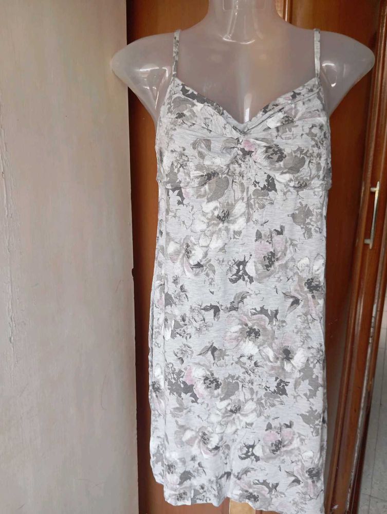 Floral Nightgown Slip Dress