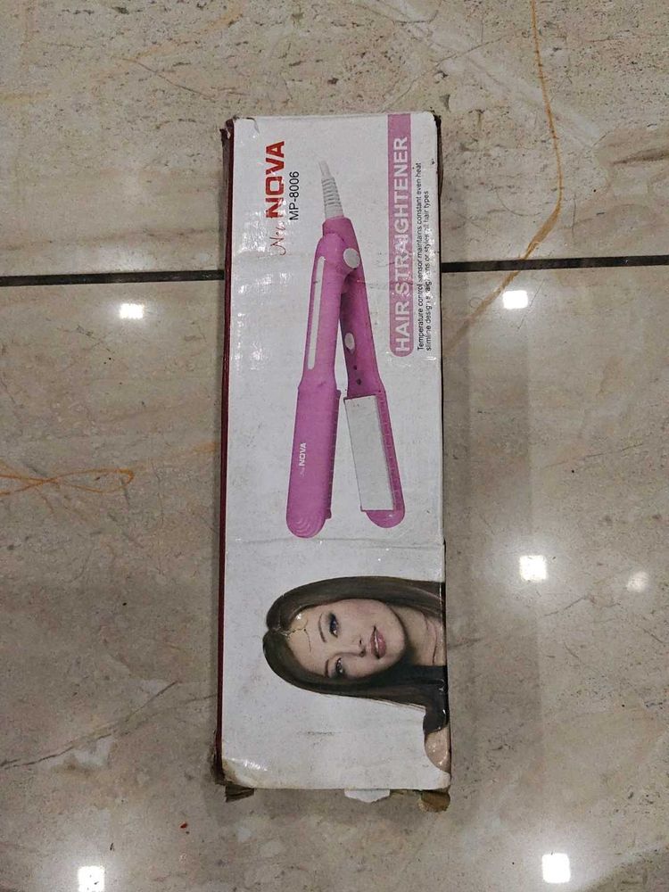 NOVA Hair Straightener MP-8006 Pink