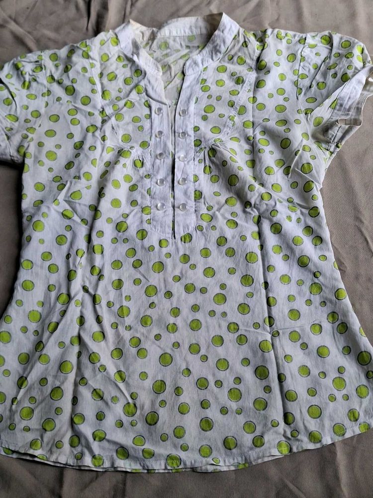 Cute Polka Dot Top