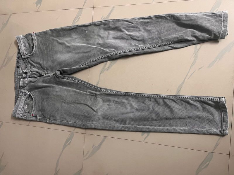 Gray Denim Jeans